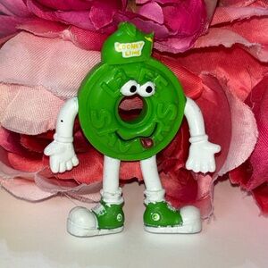 Life Saver’s 2.5" 1992 Nabisco Life Savers Candy "Looney Lime" Bendable 90s Life